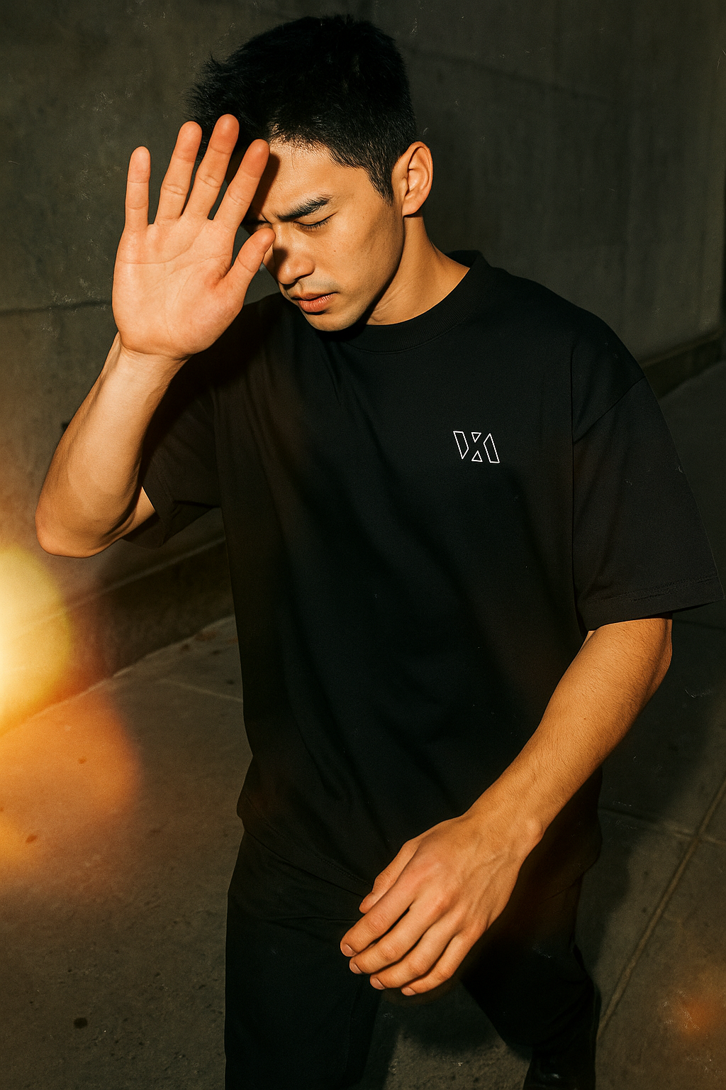Camiseta Oversize "VA" de Algodón Orgánico Premium
